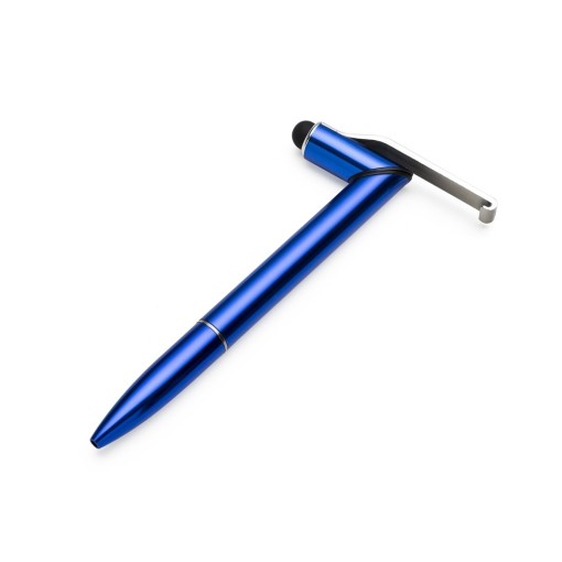 Caneta de Plástico Com Touch e Base Para Celular