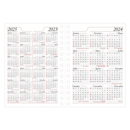 Agenda Diária 2025 Wire-o Personalizada