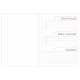 Agenda Permanente Wire-o MDF Sublimática Personalizada Personalizada Para Brinde
