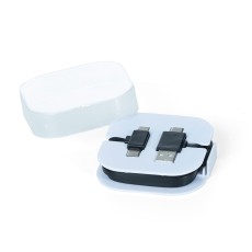 Cabo 4 em 1 com Case Suporte Personalizado 