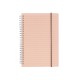Caderno A5 Plástico Personalizado