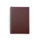 Caderno Pequeno de Couro Sintético