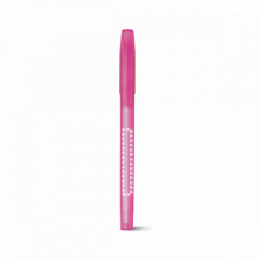 Caneta de Plástico Colorido Com Tampa Personalizada