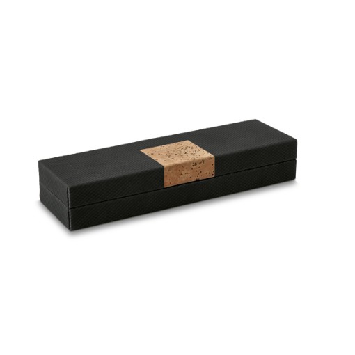 Caneta Executiva de Metal e Cortiça Personalizada