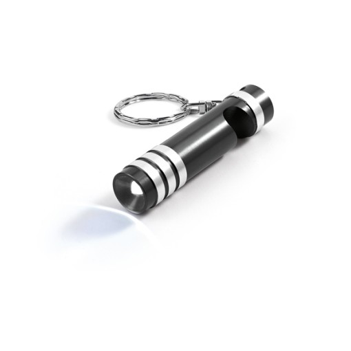 Chaveiro de Metal Com Led e Abridor de Garrafas