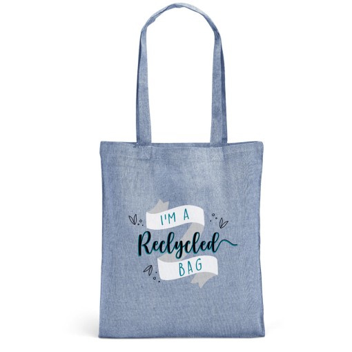 Sacola de Algodão Reciclado Personalizada 