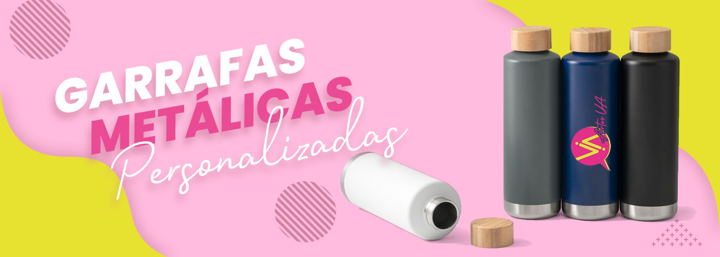 Garrafas Metálicas personalizadas