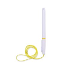 CANETA PLÁSTICA COM CORDÃO para brinde corporativo