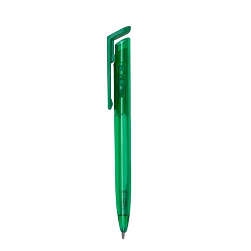 CANETA PLÁSTICA TRANSLUCIDA para eventos