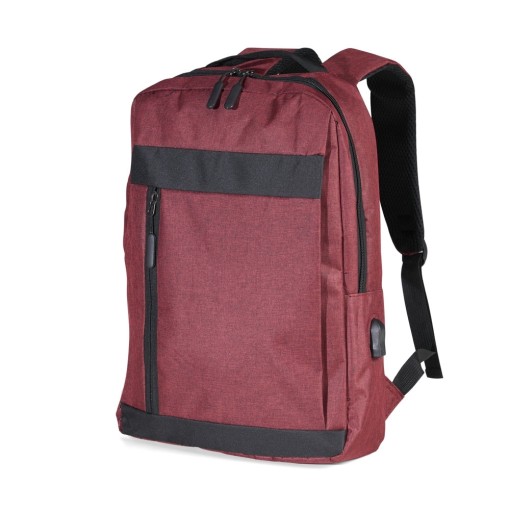 MOCHILA DE NYLON USB 19L com logotipo