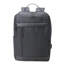 MOCHILA DE NYLON COM DET. EM COURO SINT. Promocional