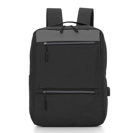 MOCHILA DE NYLON USB 20L com sua marca