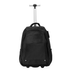 MOCHILA COM RODINHAS 27 LITROS com sua marca