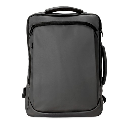 MOCHILA COURO SINTÉTICO USB 22L Brindes