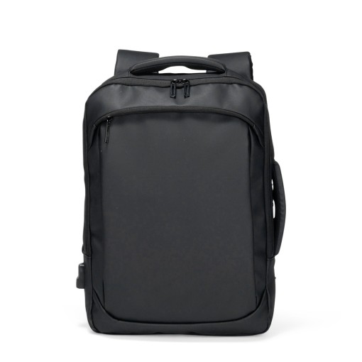 MOCHILA COURO SINTÉTICO USB 22L Brindes