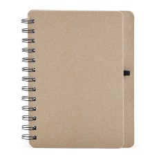 CADERNETA KRAFT B6 COM PORTA CANETA para brinde