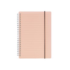 CADERNO COM CAPA PLÁSTICA Brinde