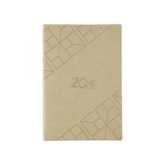 AGENDA COURO SINTÉTICO 2026 Brindes