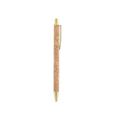 CANETA METAL E CORTIÇA com sua marca