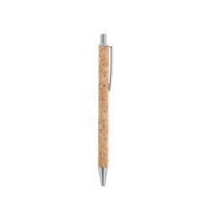 CANETA METAL E CORTIÇA com sua marca