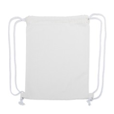 SACOCHILA ALGODÃO com logotipo