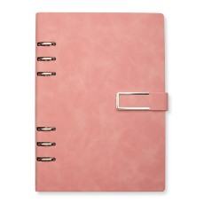 CADERNO FICHÁRIO PU para brinde
