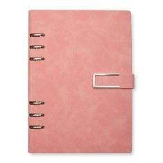 CADERNO FICHÁRIO PU para brinde