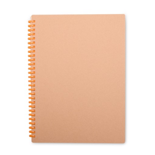 CADERNO KRAFT para eventos
