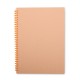 CADERNO KRAFT para eventos