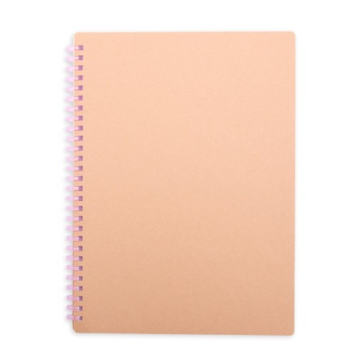 CADERNO KRAFT para eventos
