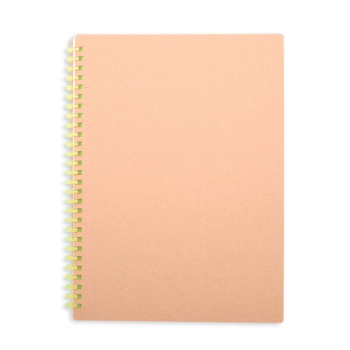 CADERNO KRAFT para eventos