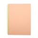 CADERNO KRAFT para eventos