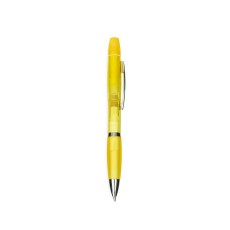 CANETA PLÁSTICA COM MARCA-TEXTO Brindes