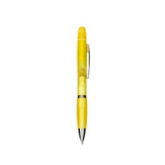 CANETA PLÁSTICA COM MARCA-TEXTO Brindes