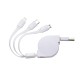 CABO USB RETRÁTIL 3 EM 1 Brindes