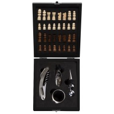 KIT VINHO XADREZ 4 PÇS para empresas