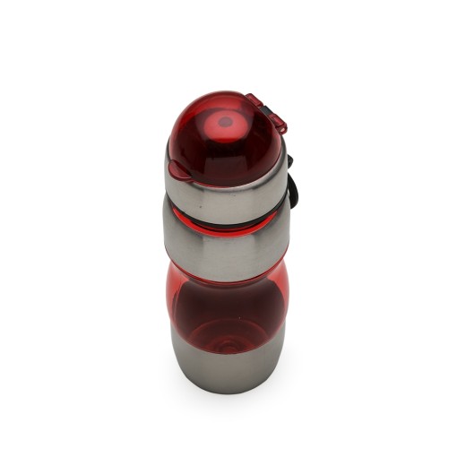 SQUEEZE PLASTICO C/ METAL 450ML BICO E ALÇA para eventos
