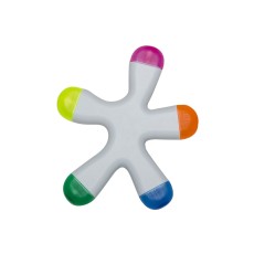 MARCA TEXTO SPLASH C/ 5 CORES com sua marca