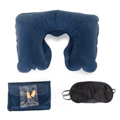 KIT TRAVESSEIRO INFLAV TAPA OLHO E PROT AURICULAR Promocional