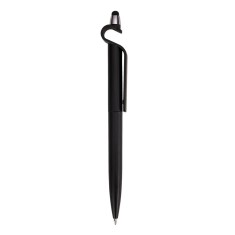 CANETA PLASTICA C/ SUPORTE E TOUCH para brinde