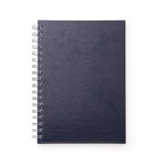 CADERNO C/ CAPA DE COURO SINTÉTICO 17 X 24CM Brindes