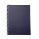 CADERNO C/ CAPA DE COURO SINTÉTICO 21 X 28 CM Promocionais