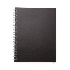 CADERNO C/ CAPA DE COURO SINTÉTICO 21 X 28 CM Promocionais