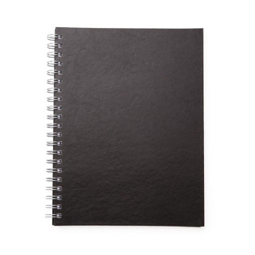 CADERNO C/ CAPA DE COURO SINTÉTICO 21 X 28 CM Promocionais