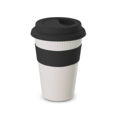 COPO FIBRA BAMBU C/ TAMPA 450ML Brinde
