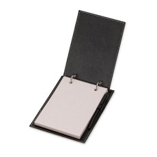 BLOCO DE ANOTAÇÕES DE MESA COURO SINTETICO Personalizados