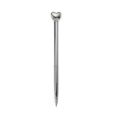CANETA METAL CORAÇÃO com sua marca