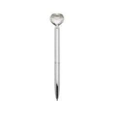 CANETA METAL CORAÇÃO Personalizado