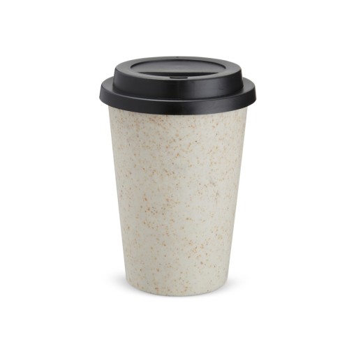 COPO FIBRA DE ARROZ C/ TAMPA 450ML Brindes