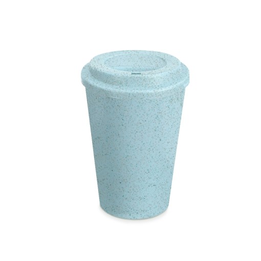 COPO FIBRA DE ARROZ C/ TAMPA 400ML para eventos